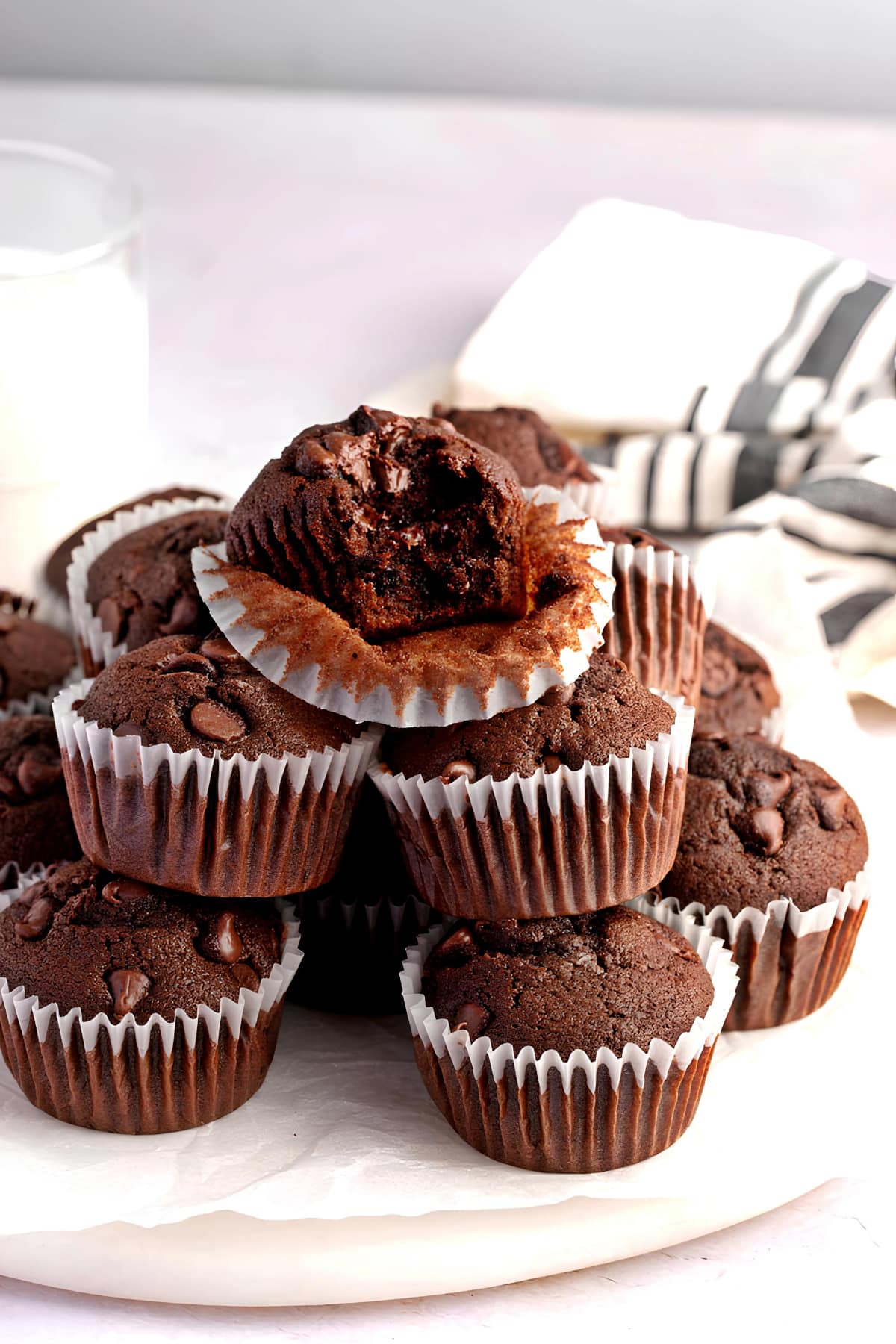 Moist and Flavorful Homemade Chocolate Muffins
