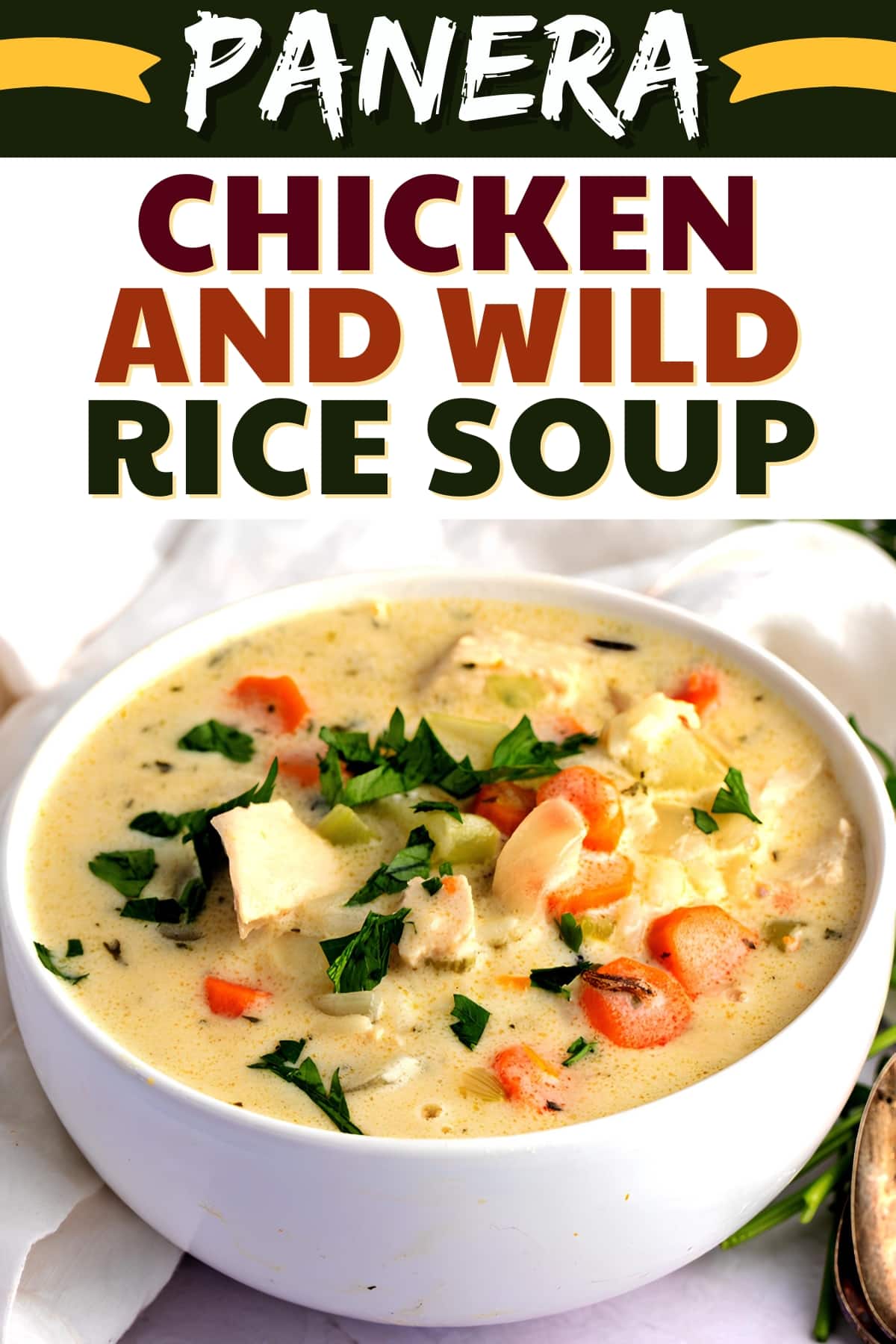 Copycat Panera Chicken & Wild Rice Soup, Dairy Free