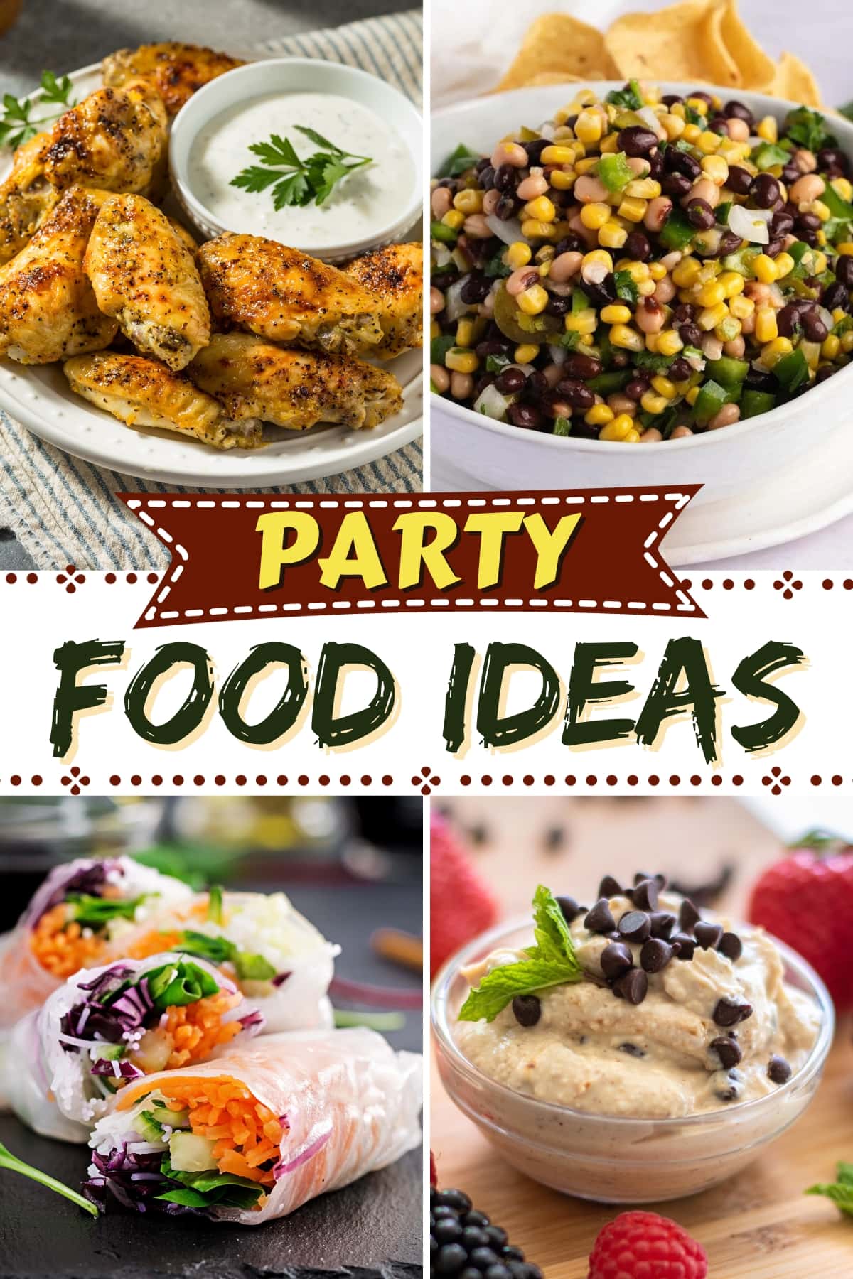 25 Easy Party Food Ideas to Please a Crowd - Insanely Good