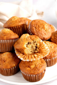 Sweet and Comforting Banana Oat Muffins