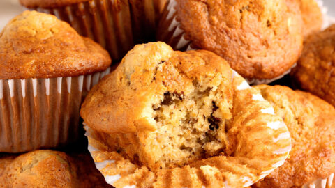 Sweet and Comforting Banana Oat Muffins