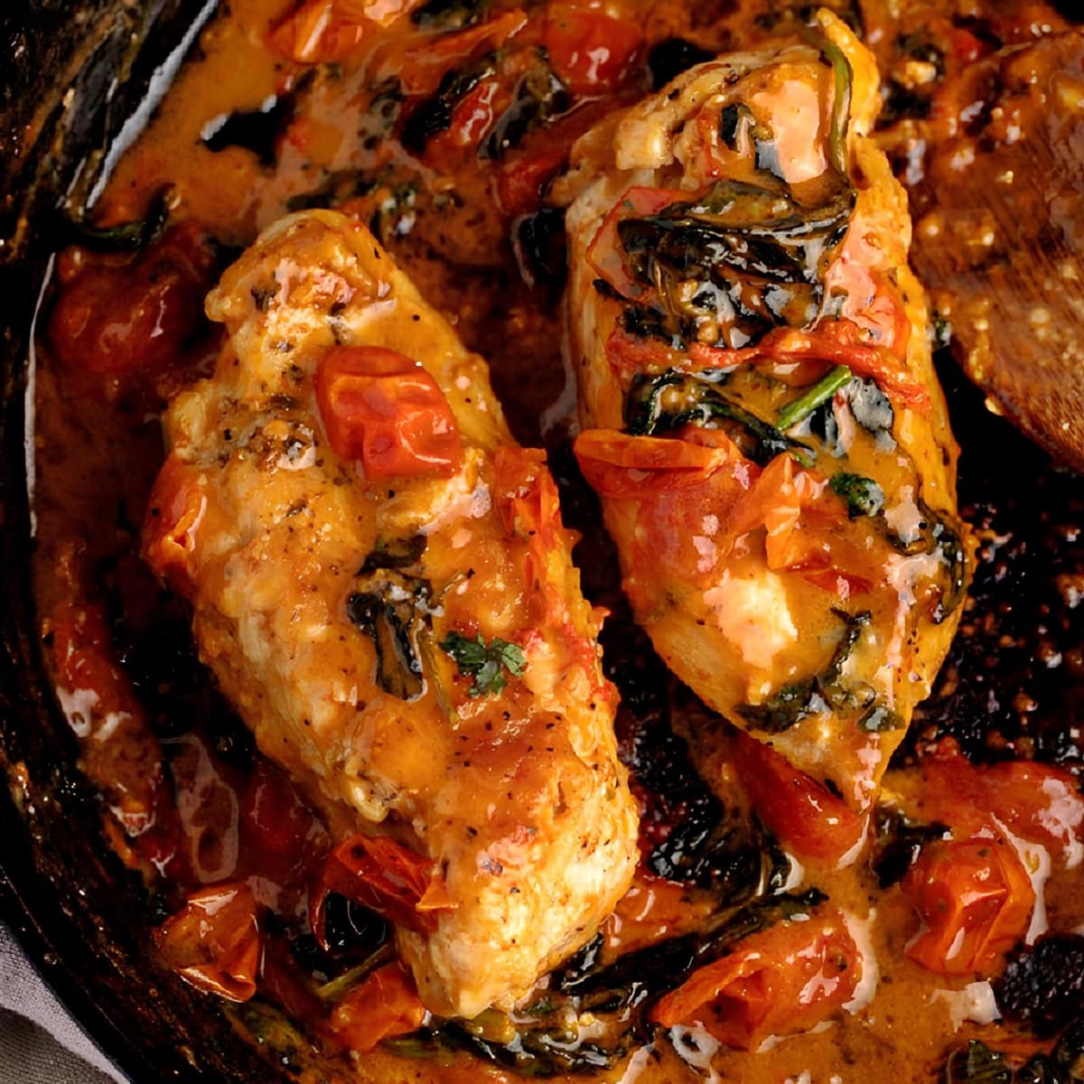 Creamy Tuscan Chicken - Insanely Good