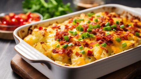 Twice Baked Potato Casserole
