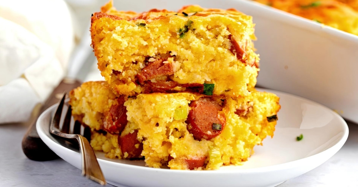 Corn Dog Casserole Recipe Insanely Good