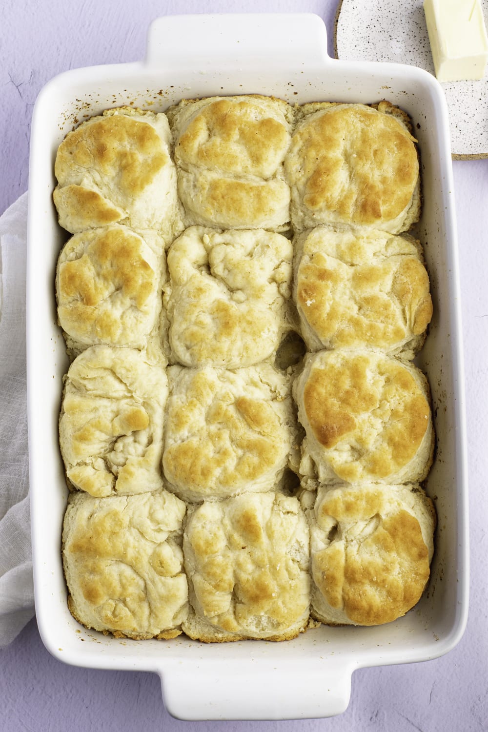 7-Up Biscuits on a baking dish