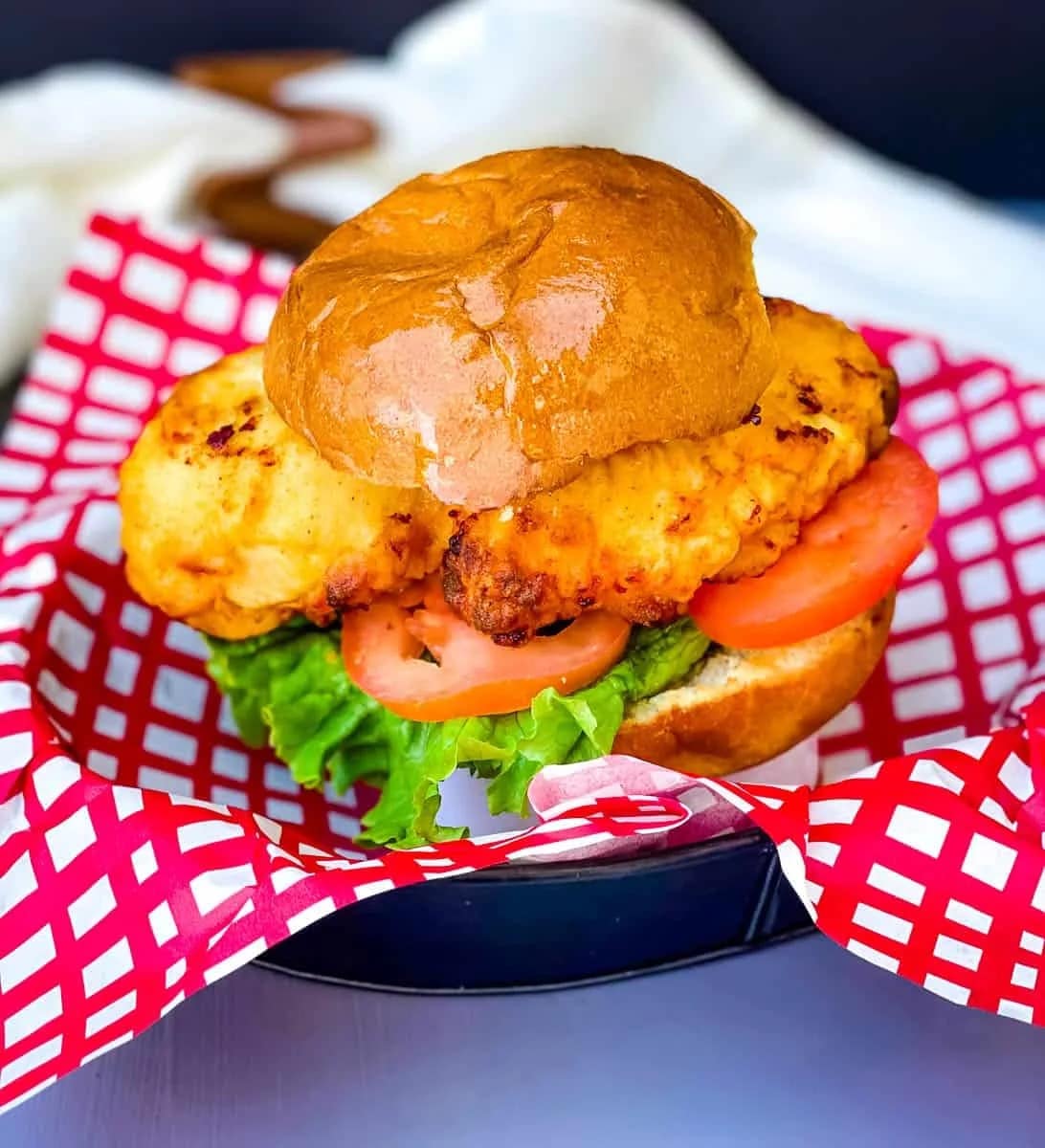 Air Fryer Chick-fil-A Chicken Sandwich