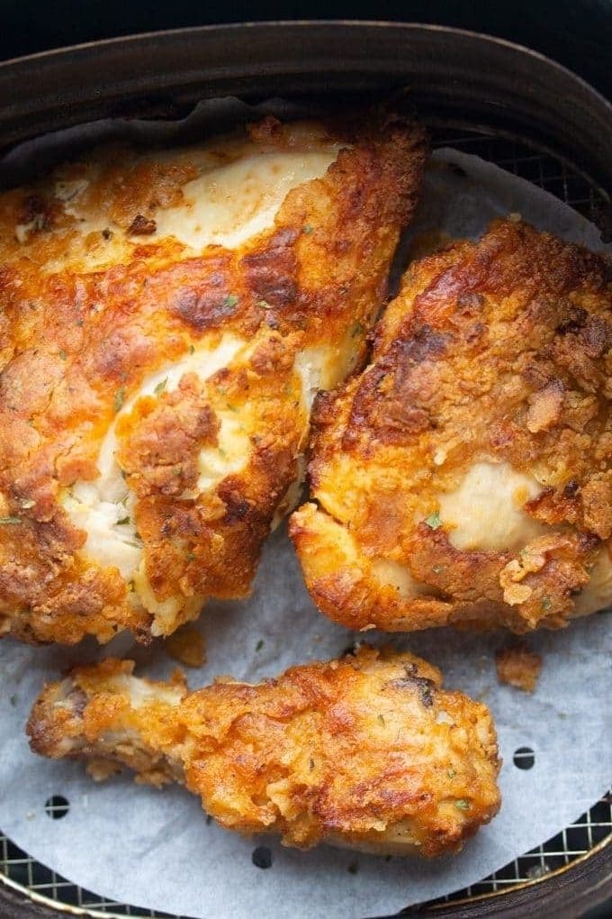 Homemade Air Fryer Fried Chicken 