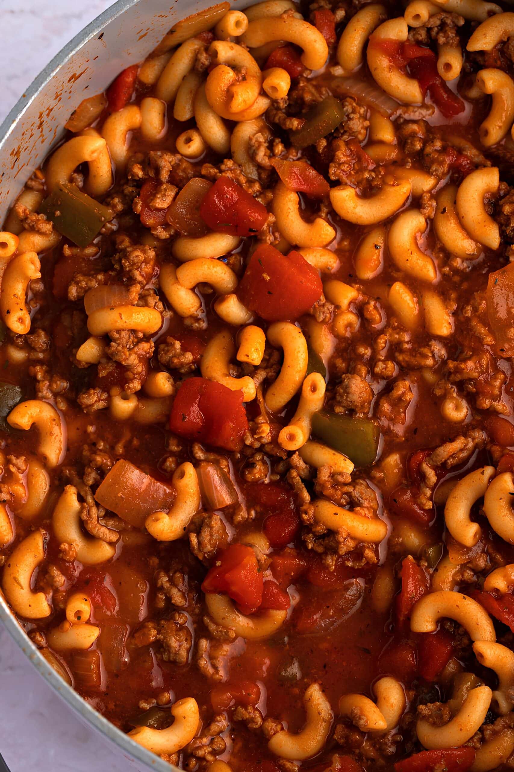 American Goulash with Ground Beef