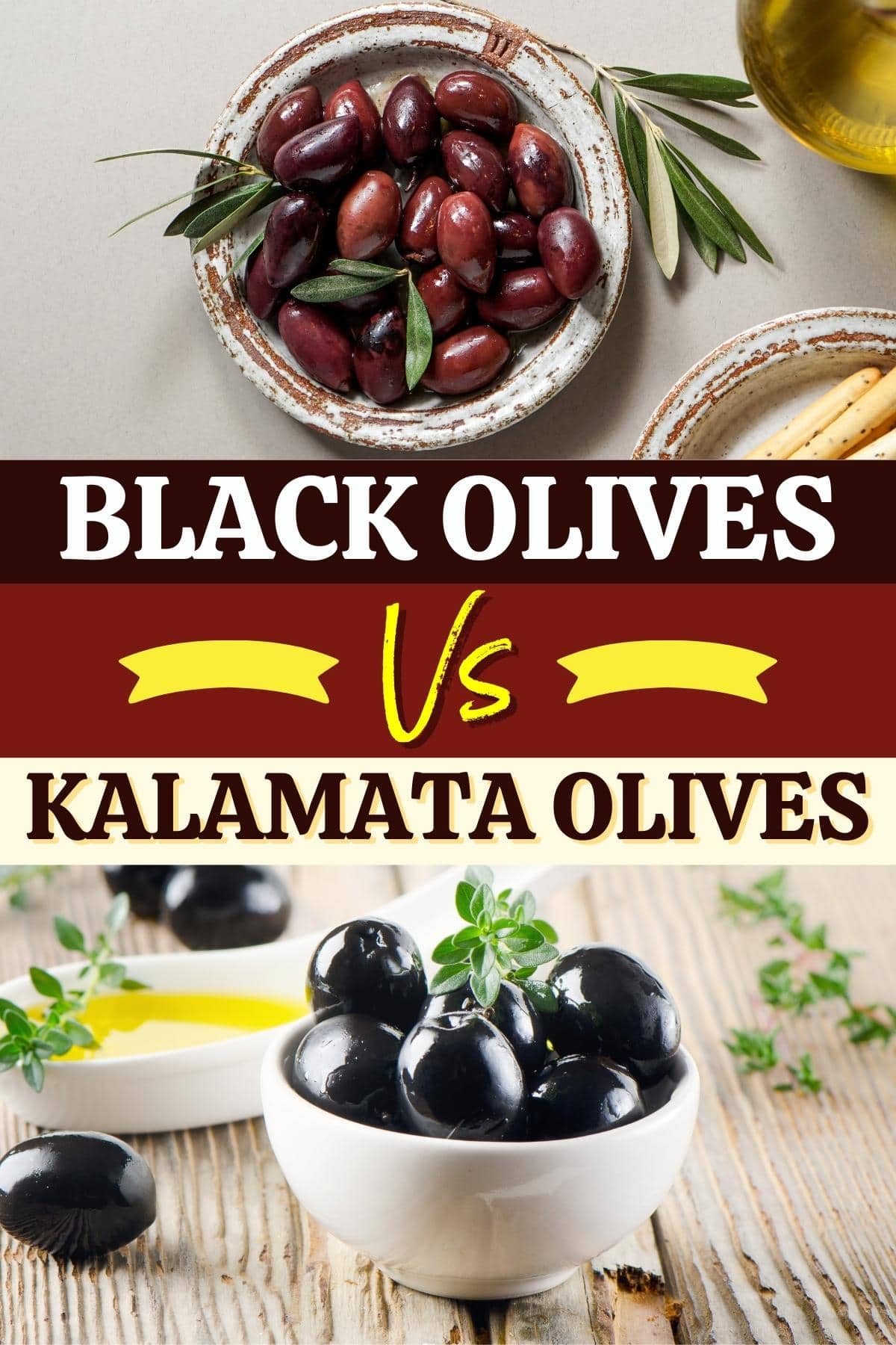 Black Olives vs. Kalamata Olives