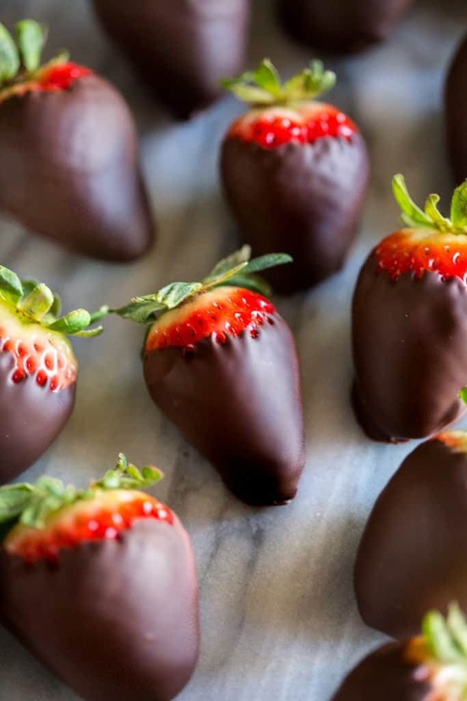 Bunch of Chocolate Covered Strawberries