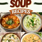 Creamy Chicken Soup with Basil Oil