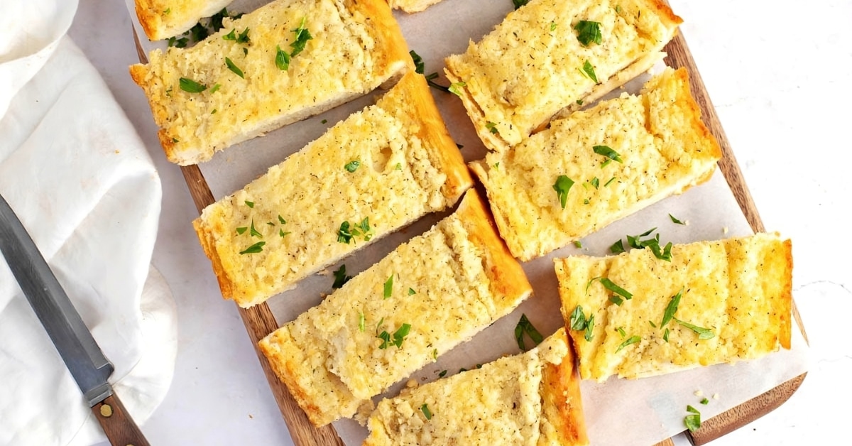 The best garlic bread you’ll ever have