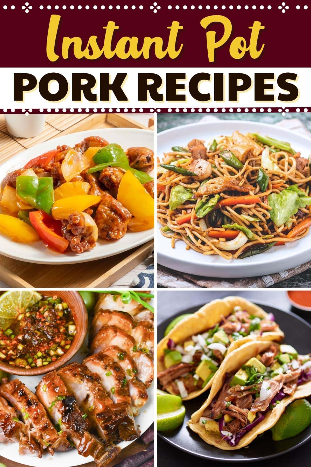 Instant Pot Pork Recipes