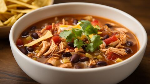 Keto Chicken Taco Soup