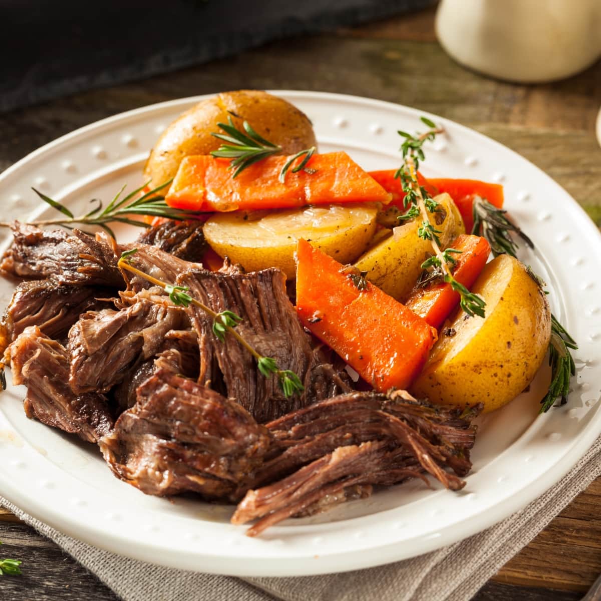 Mississippi Pot Roast {The Best Crock Pot Roast} - Insanely Good