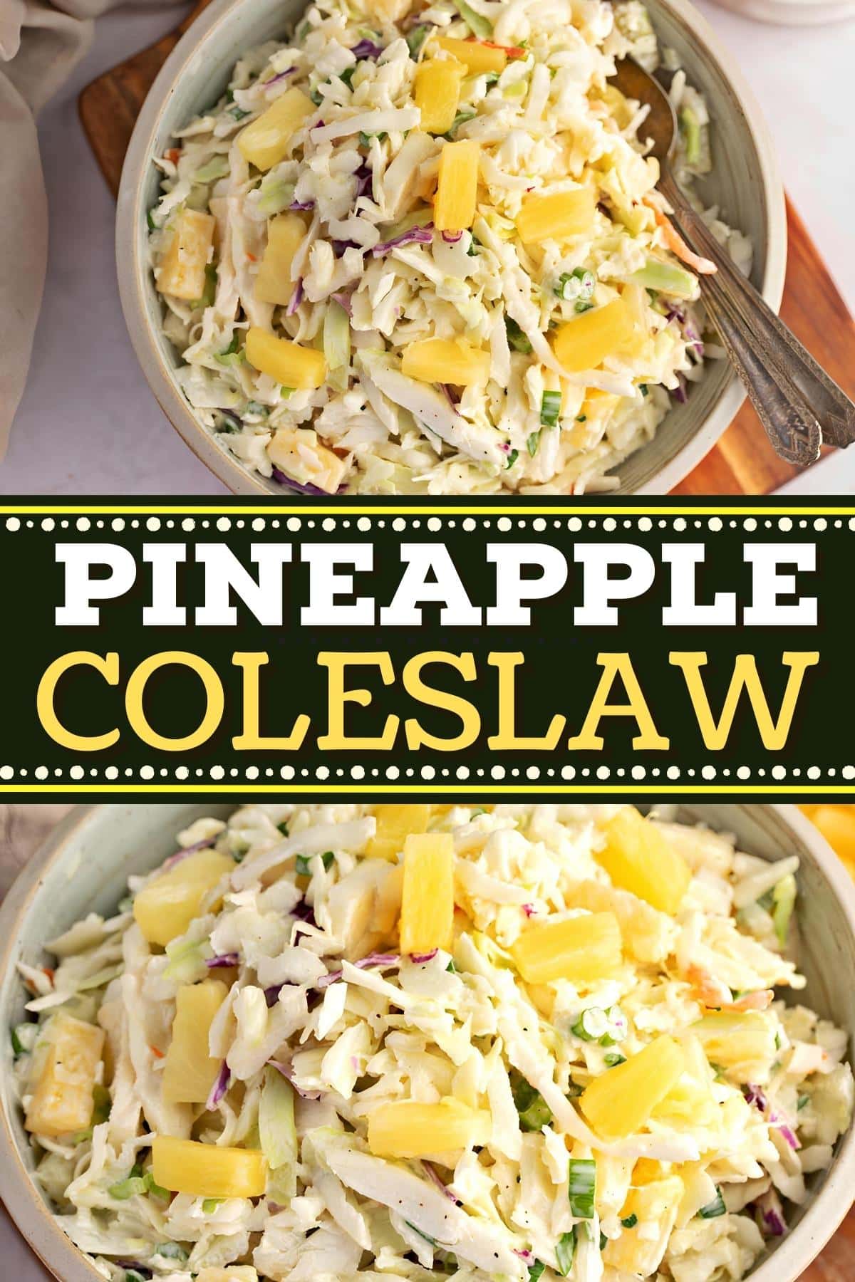 Pineapple Coleslaw