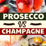 Prosecco vs. Champagne