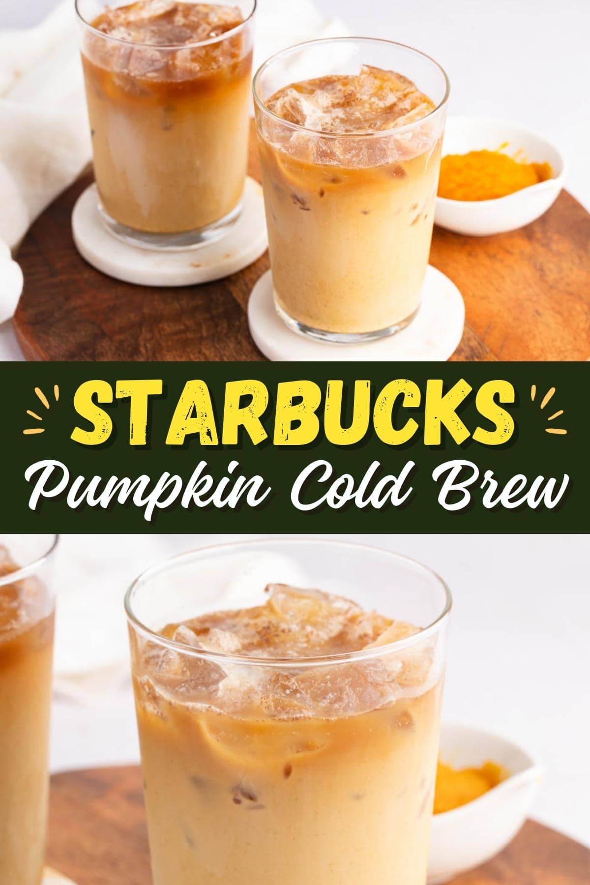 Starbucks Pumpkin Cold Brew (Easy Copycat) Insanely Good