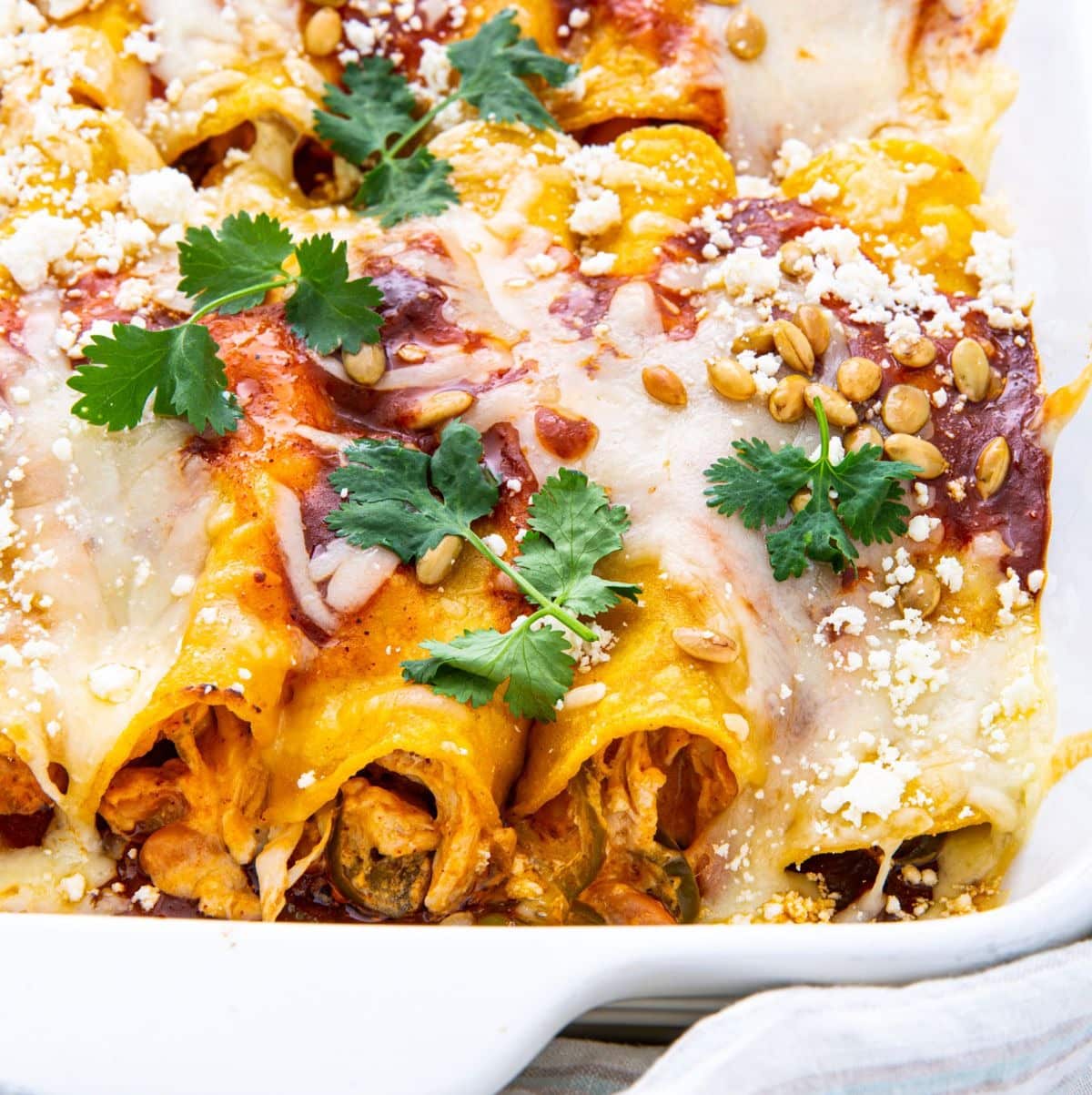 Turkey Enchiladas