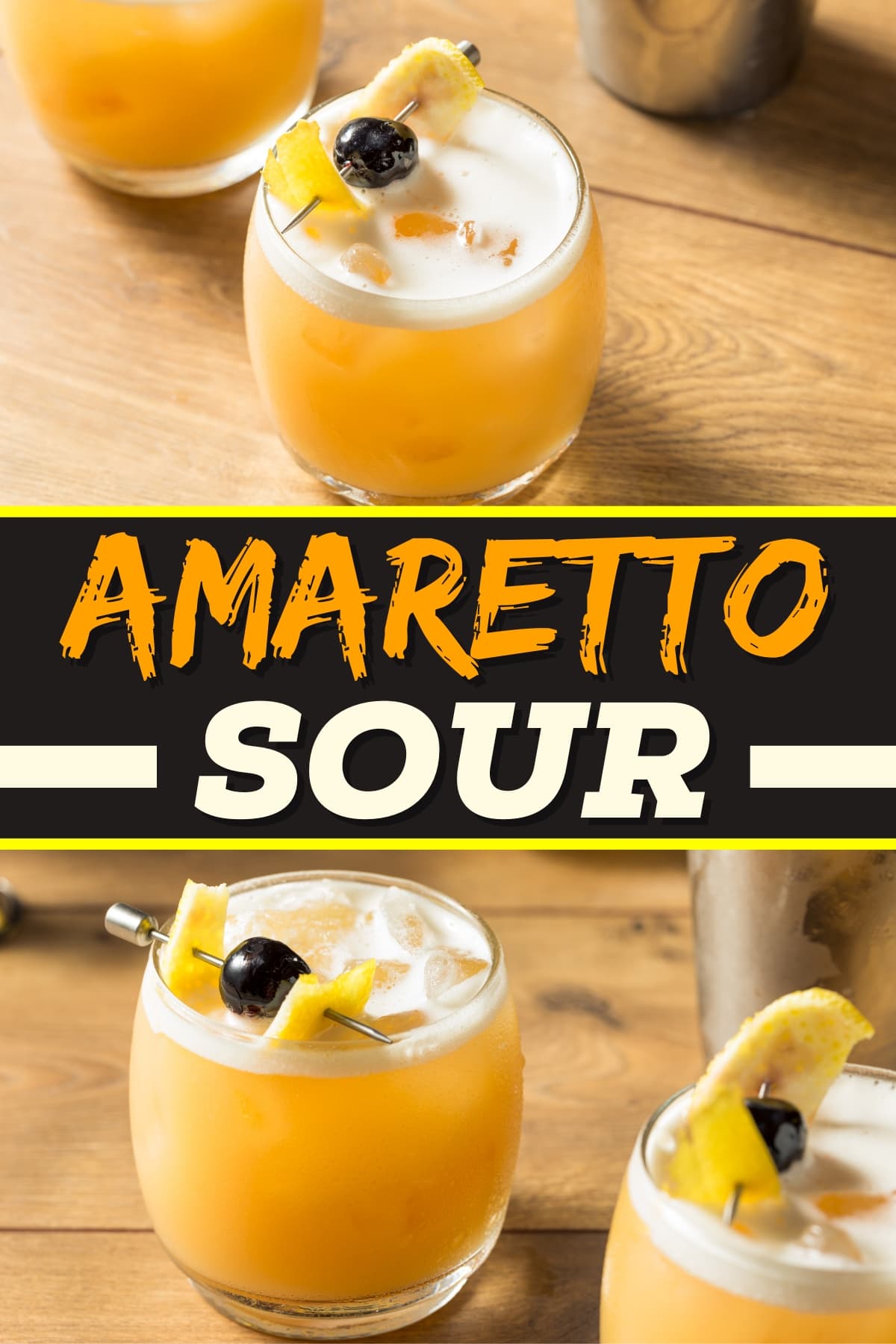 Best Amaretto Sour Recipe (Classic Cocktail) Insanely Good