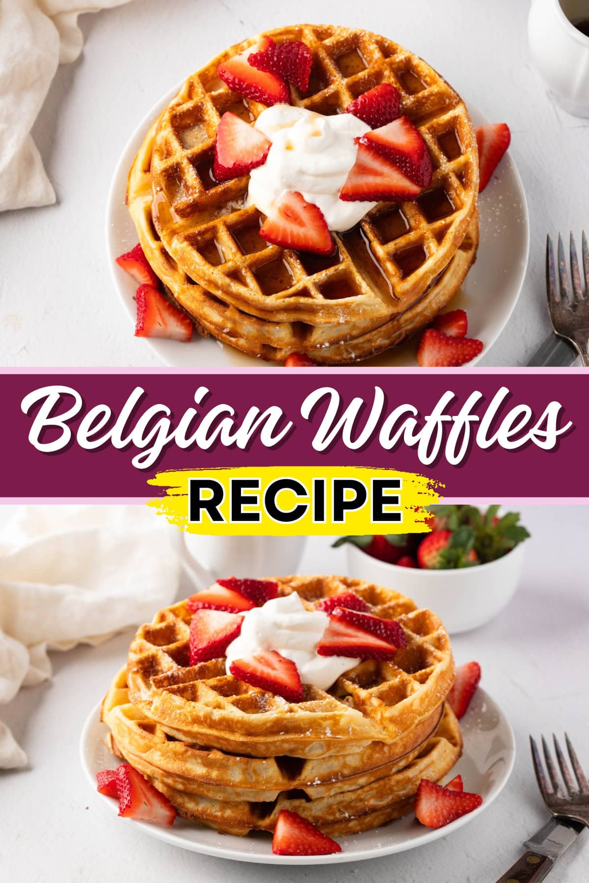 Belgian Waffles Recipe