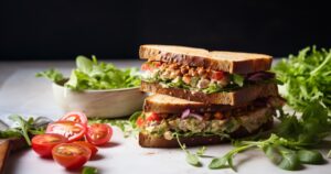 Smashed Chickpea Sandwich