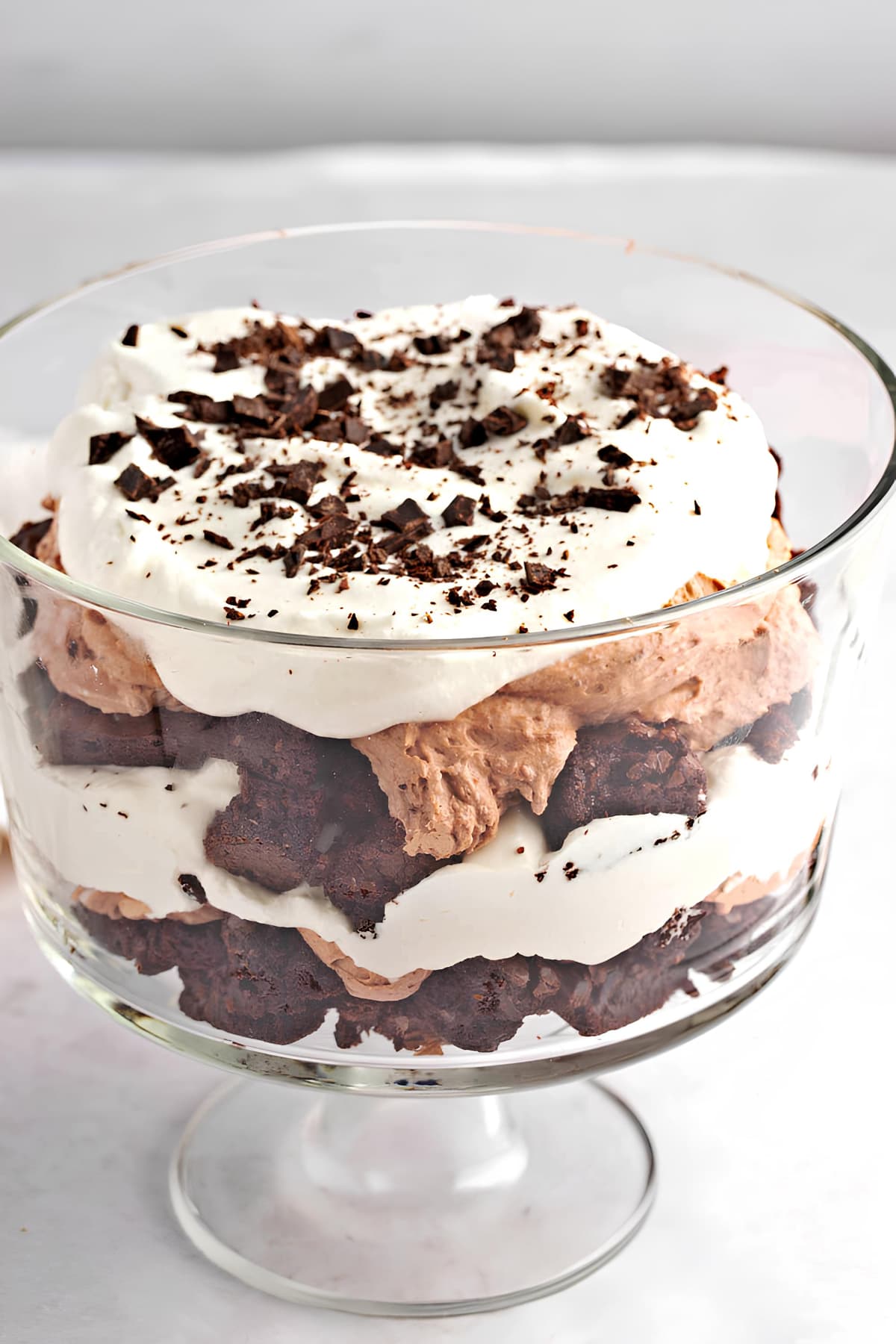 Fudgy and Creamy Chocolate Trifle Recipe