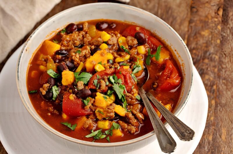 Best Sweet Potato Chili with Black Beans