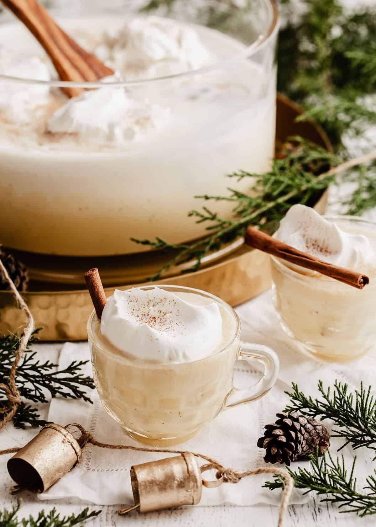 Easy Eggnog Punch