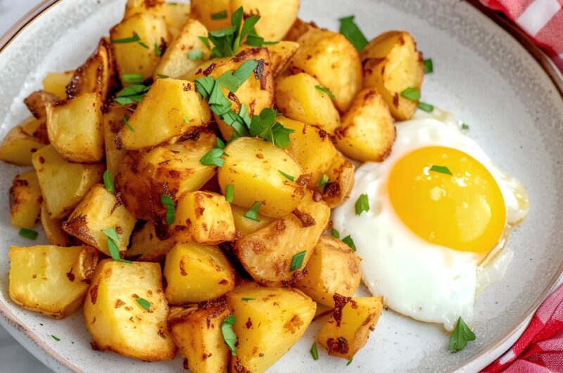 Breakfast Potatoes in the Air Fryer (Crispy Recipe)