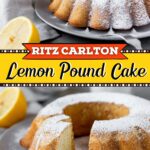 Ritz Carlton Lemon Pound Cake