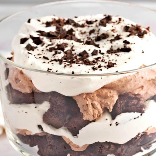 Death By Chocolate Trifle - The Cookin Chicks