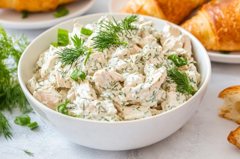 Creamy Dill Chicken Salad Recipe