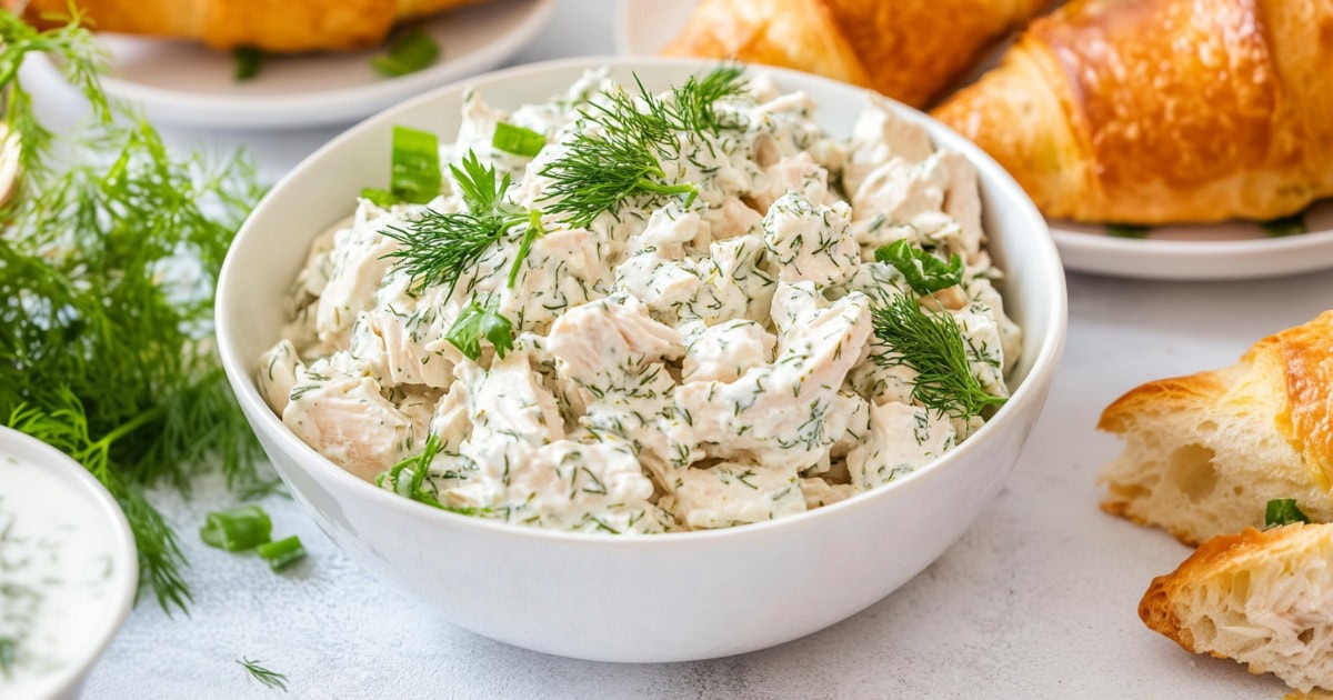 Creamy Dill Chicken Salad Recipe