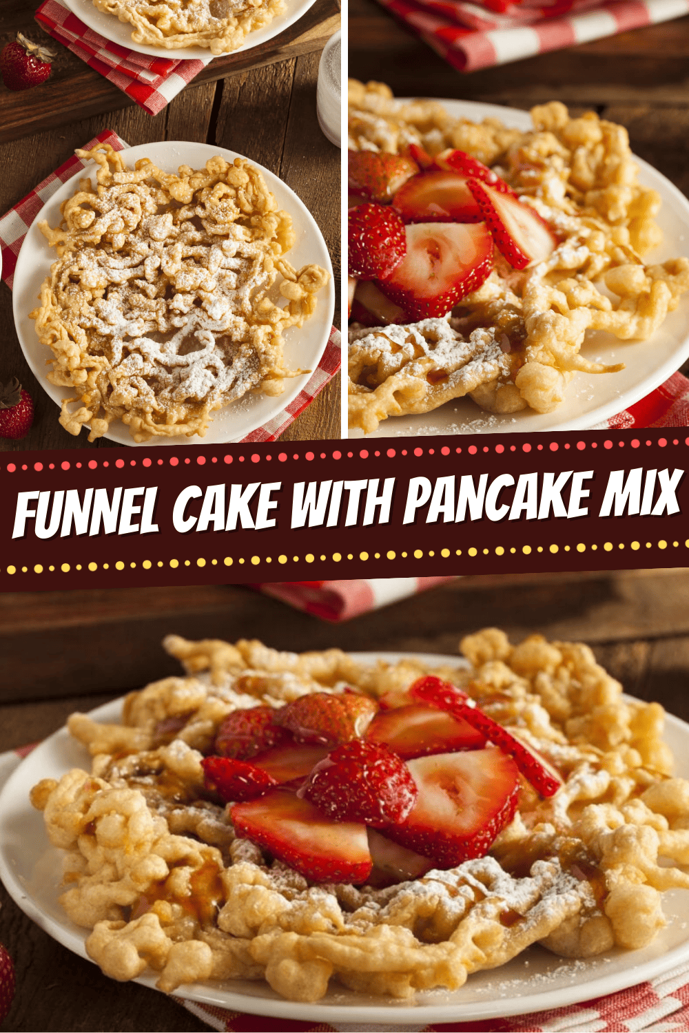 Funnel Cake with Pancake Mix
