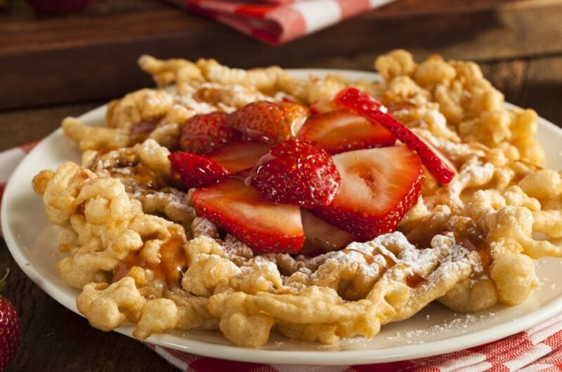 Funnel Cake with Pancake Mix