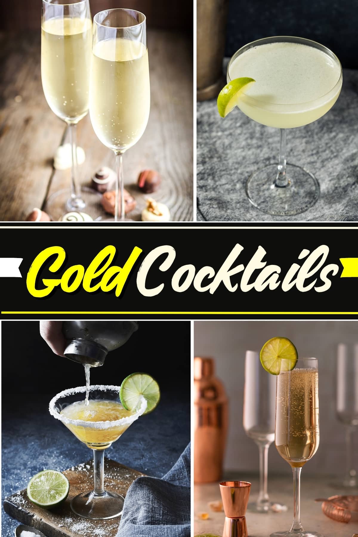 13 Shimmering Gold Cocktails to Dazzle Your Guests