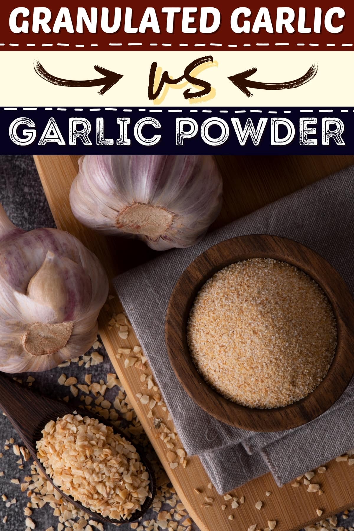 Granulated Garlic vs Garlic Powder
