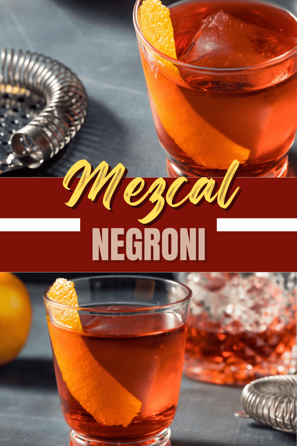 Mezcal Negroni Cocktail Recipe