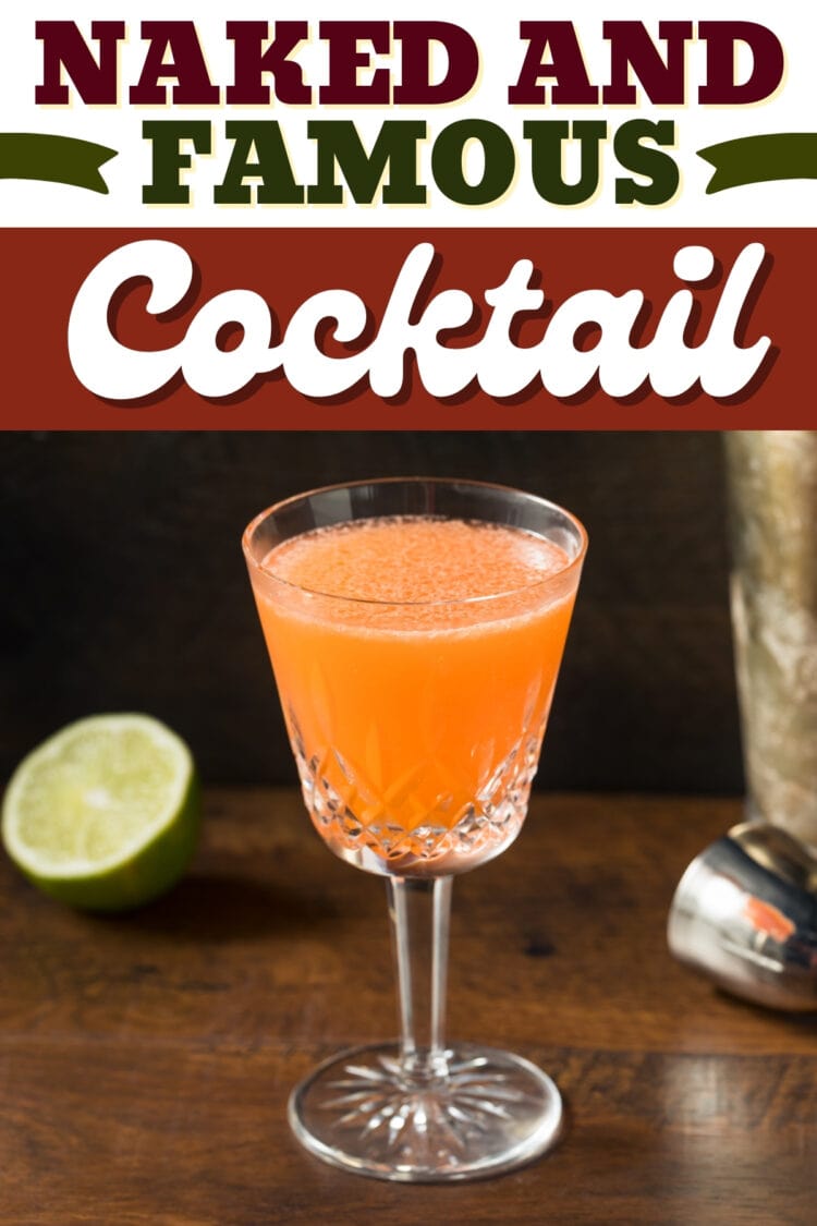 Naked and Famous Cocktail (Aperol Drink Recipe) - Insanely Good