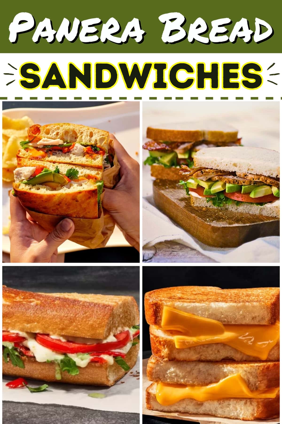 Panera Bread Sandwiches