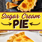 Sugar Cream Pie Recipe