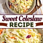Sweet Coleslaw Recipe