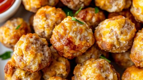 Cheddar Bay Sausage Balls