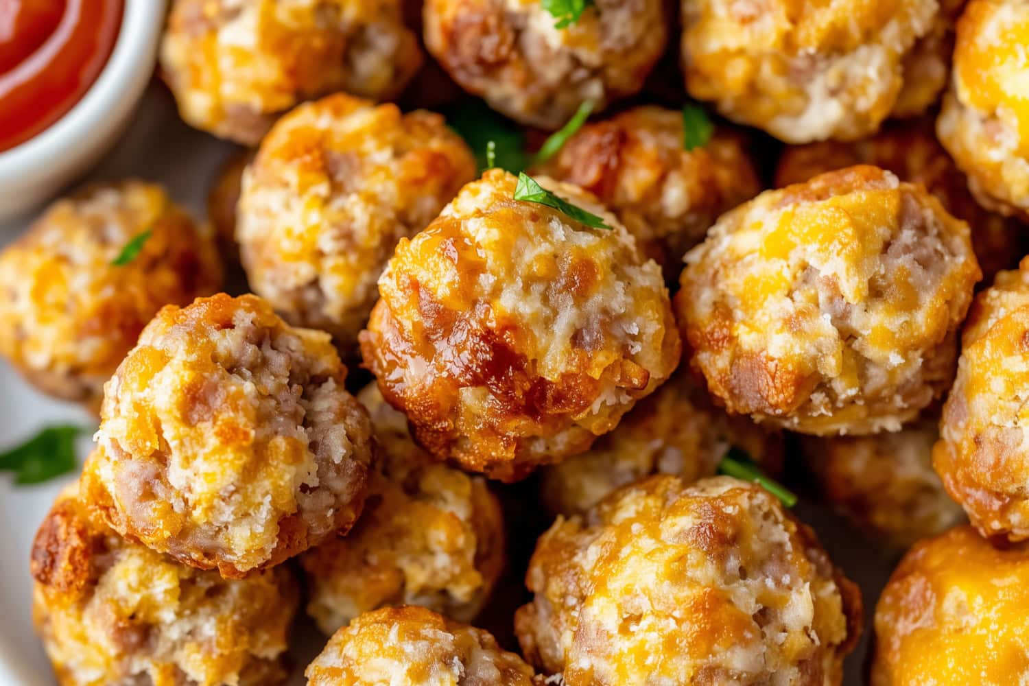 Cheddar Bay Sausage Balls