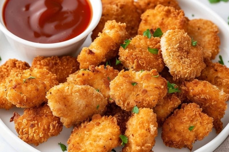 Air Fryer Chicken Nuggets (Homemade Recipe)