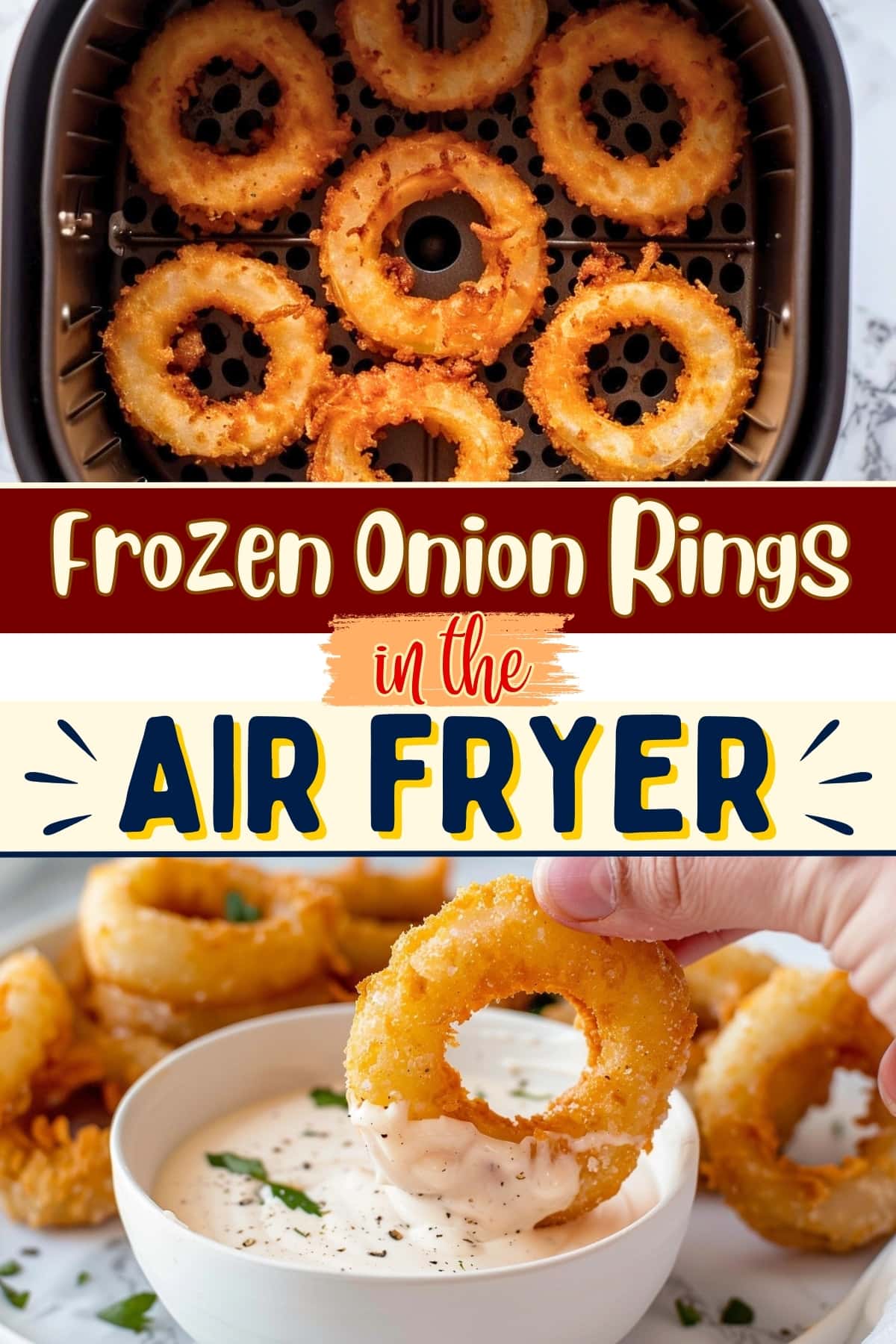 Air fryer onion rings