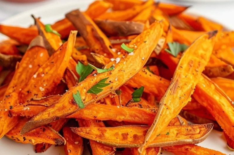 Best Air Fryer Sweet Potato Fries (+ How Long to Cook Them)