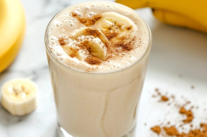 Banana Milkshake (Thick and Creamy Recipe)