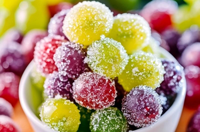 Candied Grapes